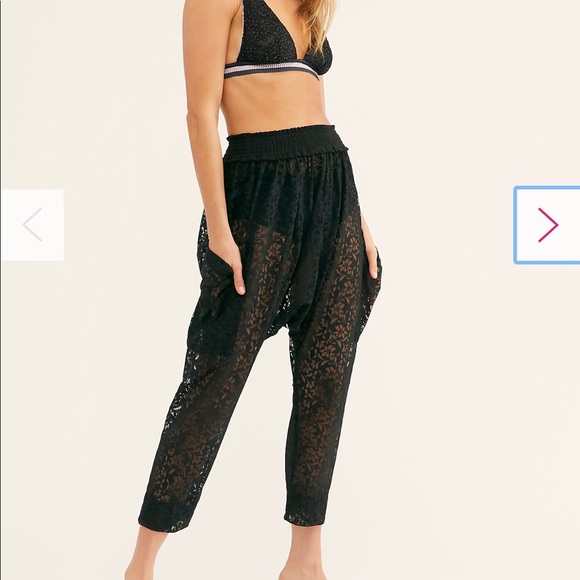 Free People Pants - 035…Free People Took At My Lace Pants‼️